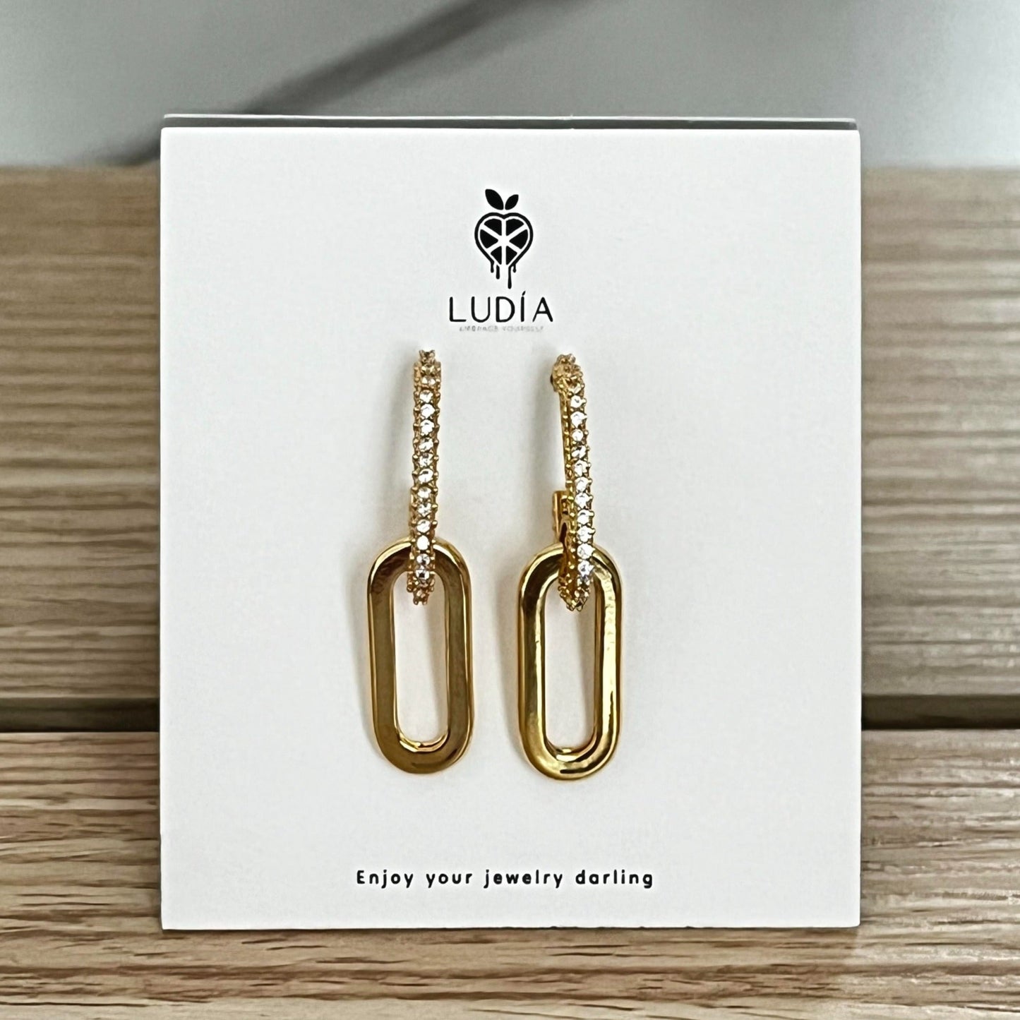 Karol Earrings (Gold Tone)