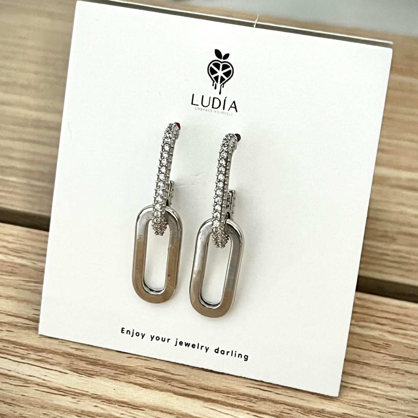 Karol Earrings (Silver Tone)