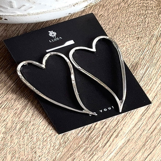 Mapía Heart Earrings